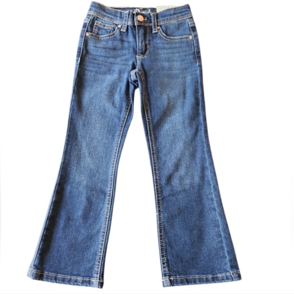Jordache Bootcut Straight Mid Rise Stretch‎ Toddlers Little Girls Denim Jeans